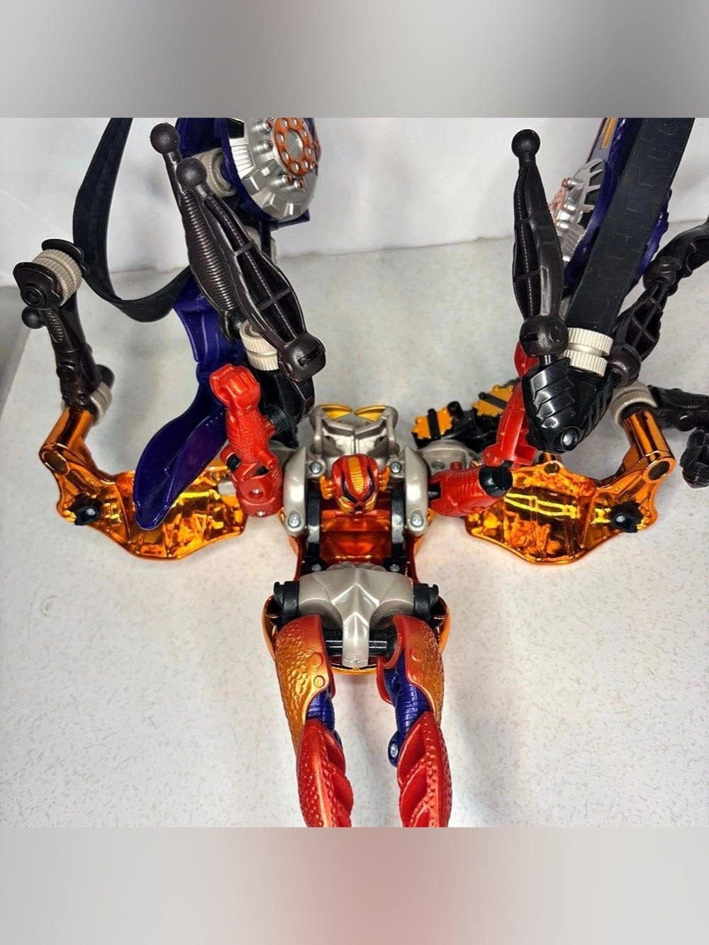 VTG Beast Wars Transformers Transmetals Rampage Action Figure Incomplete 1997 - Picture 9 of 14